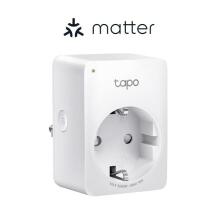 TP-Link Tapo P110M Mini Smart Wi-Fi Plug Matter sertifikuotas 2.4 GHz 100-240 V~ 2990 W Balta