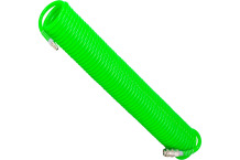 Spiralinis poliuretano žarna, Forsage, F-1208-15Green, 15 m, 8x12 mm, 24 bar