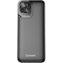 Hawk Powerbank HW-PB20000, 20000mAh, 1× USB-C, 2× USB-A, 5V-3A, 9V-2,22A, 12V-1,67A, Viedā IC, LCD displejs