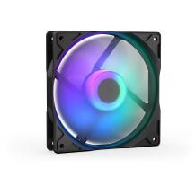 Endorfy Корпусный вентилятор EY4A008, 120мм, 200-1400RPM, FDB, 4-pin, 5V, черный, RGB подсветка