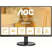 AOC monitor 27B3CA2, 27", FHD, 100 Hz, 1 ms, 1920 x 1080, 250 cd/m², HDMI 1, USB-C keskpunkt