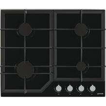 Gorenje Dujinė viryklė GT641KB 738872, 7900 W, 4 degikliai, 1x2900 W, 1x1000 W, 2x2000 W, Grūdintas stiklas