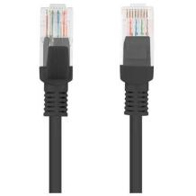 Lanberg patch kabelis CAT 5e PCU5-10CC-0150-BK, 1.5m, RJ-45 - male, RJ-45 - male, Stranded