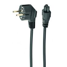 Gembird Toitekaabel PC-186-ML12-0.5M 0.5 m, VDE heaks kiidetud, Schuko sisend, C5 väljund, must