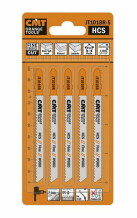 Полотно для лобзика, CMT, JT101BR-5, 75mm, 100mm, 10, T, 2,5mm, HCS, 5 шт.