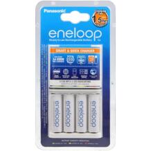 Panasonic Lādētājs Smart and Quick BQCC55+AA 214412, Ni-MH, 1.2 V, 2000 mAh, 4 gab.