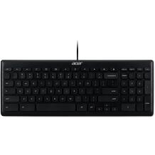 Acer Klaviatuur AKW900 GP.KBD11.04F, USB, 1.45m, must, QWERTY, Veekindel, LED indikaatorid