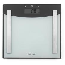 Salter Kūno svaras 9137 SVWH3REU16, 180kg, 1.5kg, 300mm, 280mm, 19mm, LCD, 8 vartotojų, 2 AAA, kūno riebalų analizė