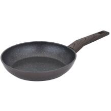 Resto Universalus keptuvė 93021 22 cm, 4 sluoksnių PFLUON, atsparus karščiui rudas matinio paviršiaus, ergonomiška medinė rankena