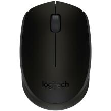 Logitech USB optiline hiir, B170, 910-004798, 3 nuppu, RF traadita, 10m, AA aku, must, hall