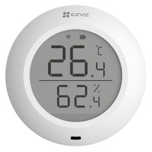 Ezviz T51C CS-T51C Viedā Mājas Temperatūras un Mitruma Sensors 1.8'' Liels LCD A3 Vārtiem Balts