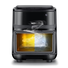 Karstā gaisa fritieris ar tvaika funkciju 1700 W 7 L ietilpība melns Steam and AirFry 700 03182 Caso