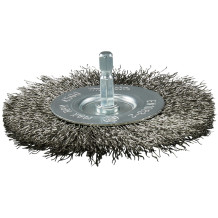 Diskveida birste 100mm, 1/4" HEX gofrēti tērauda sari D-76641 MAKITA