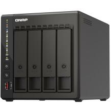 Qnap saugojimo bokštas TS-453E-8G, 8GB RAM, 4 įlankos, 2.5GbE, 2 HDMI, 2 M.2, 4 SATA, 90W adapteris