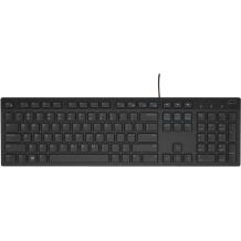 Dell Juhtmega arvutiklaviatuur 580-ADHG, 12.7cm, 44.2cm, 2.44cm, USB, Membrani, Eestikeelne, Eraldi numbriklaviatuur