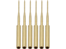 Mērīšanas zondes uzgaļi 6 gab., YATO, YT-73075, 0.4 mm diametrs, vara materiāls