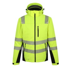 Hi-vis ziemas jaka Calgary, 3000 g/m²/24h, 10 000 mm, Pesso, CALGARY_G-2XL, dzeltena, 2XL