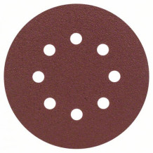 Slīppapīru komplekts orbitālajām slīpmašīnām, 125 mm, K120, 25 gab., 2607019494, BOSCH