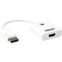 Aten True 4K DisplayPort HDMI aktiivne adapter VC986B-AT, 4096x2160, 60Hz, valge, aktiivne adapter, AMD Eyefinity