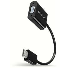 Axagon adapter RVH-VGN HDMI-st VGA, 0.15m, 1 HDMI port, 1 15pin D-sub, must