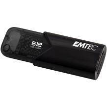 Emtec USB mälupulk Click Easy B110 ECMMD512GB113, 512 GB, 20 Mb/s, 10 Mb/s, ilma kaaneta, kinnitusaas