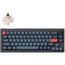 Keychron клавиатура V2M-D3, 65%, RGB LED, Bluetooth 5.1, 2.4 GHz, PBT клавиши, Hot-swap, аккумулятор 4000 мАч