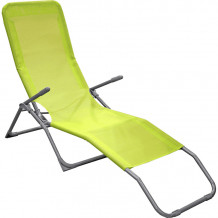 Guļamkrēsls 190x57x94cm zaļš