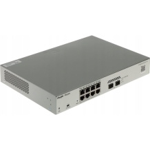 Ruijie RG-NBS3100-8GT2SFP-P-V2 8-Portu Gigabit PoE+ Tīkla Slēdzis ar 2-Portu 1G SFP (125W) un Mākoņa Pārvaldību Balts