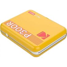 Kodak P300R Mini 3 Retro kollane, P300RY, 76,2x76,2mm, 300x300dpi, 1xKassett, traadita, laaditav aku