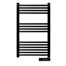 Elektriline rätikukuivati radiaator vannituppa taimeriga 500W IP24 seinale Sani Towel 500 Black Eurom