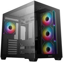 Deepcool CG530 4F Корпус R-CG530-BKADA4-G-1, 7, 3x2.5", 2x3.5", 4mm закаленное стекло, ATX PS2, черный