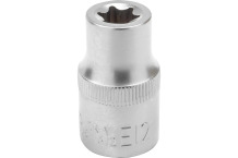 E12 Torx padrun JCB JCB-54612 1/2" ruut kroomvanaadiumteras