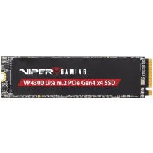 Patriot Viper VP4300 Lite VP4300L2TBM28H, 2000 ГБ, 7400 МБ/с, 6400 МБ/с, NVMe 2.0, PCIe 4.0, M.2, 1600xTBW, радиатор