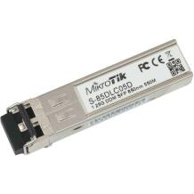 Mikrotik Net Transceiver S-85DLC05D, 1.25G, 850nm, Dual LC, 550m, DDM, SFP, LC разъем