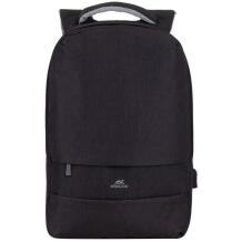 Rivacase Чехол 7562BLACK, 15.6'', 1, 120mm, 305mm, 460mm, 635g, водоотталкивающий, USB порт, эргономичные лямки