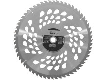 Zāģa disks ar dzesēšanas caurumiem, 450x30 mm, 60 zobi, G78162, GEKO