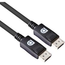 Club3D кабель DisplayPort CAC-1060 3м, 28AWG, 32.4Gbps, 7680x4320, HBR3, прямые разъемы, защелкивающиеся разъемы