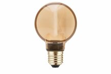 GLOW LED spuldze, GTV, LD-G80GLOW-18, E27, 4 W, 190 lm, 1800K, 320°