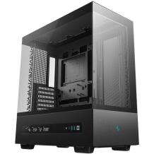 Deepcool Корпус CH690 DIGITAL R-CH690-BKNNA0D-G-1, 1 x 3.5", 2+1 x 2.5", 8 слотов расширения, ЖК-дисплей