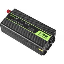 Green Cell Keitiklis INV09, 1000 W, 12 V, 230 V, Europlug, USB, juoda spalva, atsarginiai saugikliai