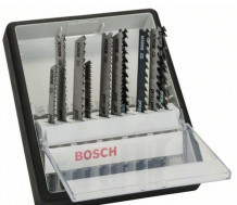 Robust Line figūrzāģa asmeņu komplekts (10gab) Koks Bosch 2607010540