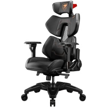 Gaming chair with 4D adjustable armrests ergonomic backrest and headrest 135 kg maximum load Terminator Black-Orange CGR-TER COUGAR