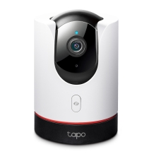 TP-Link Tapo C225 (TAPO-C225) pasukama AI namų saugumo Wi-Fi kamera 2K QHD 360°/149° aprėptis AI aptikimas naktinis matymas dvikryptis garsas microSD iki 512 GB balta
