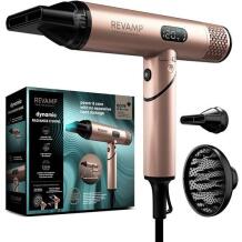 Revamp matu fēns DR-6400GD-EU, 1600W, 3 uzgaļi, 3 ātrumi, 4 temperatūras, difuzors, jonizators, 3m vads