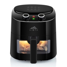 Hot air fryer with 1300 W power, 4.3 L capacity, and Hot Air technology ETA016890000 Vista Black ETA