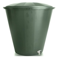 Ūdens tvertne ar vāku un pieslēguma komplektu, 210L; 500212