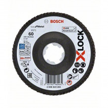 X-LOCK vēdekļveida slīpdisks X571 125mm;K60 2608619202 BOSCH