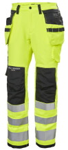Hi-Vis naiste püksid Luna Construction, 94% polüester, 6% elastaan, HELLY HANSEN, 77498_369-C40, CL2, C40
