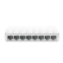 TP-Link LS1008 tīkla komutators nepārvaldāms 8× 10/100 Mbps bez ventilatora balts