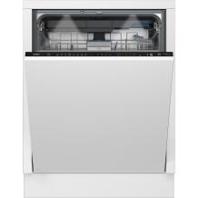 Beko indaplovė BDIN38542P, 15 indų komplektai, 8 programos, energijos efektyvumo klasė C, ekranas, AquaStop funkcija, balta